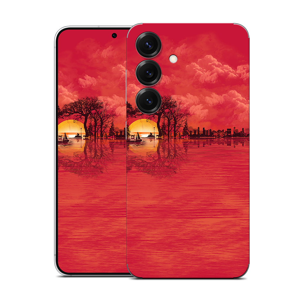 Musical Sunset Samsung Skin