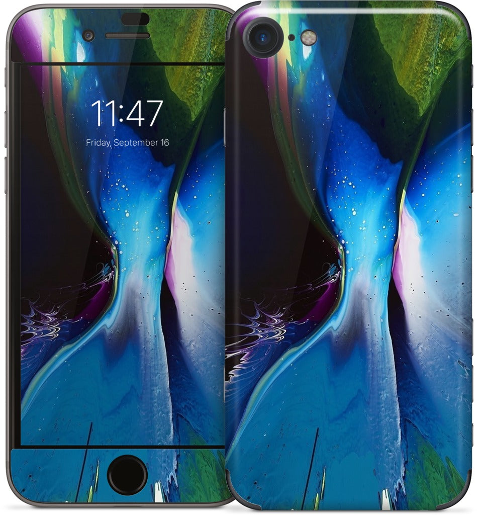 Blue Shift iPhone Skin
