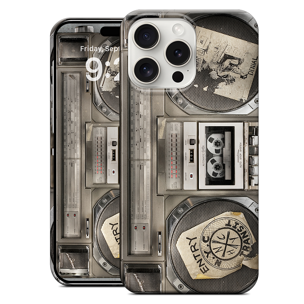 Boombox II iPhone Case