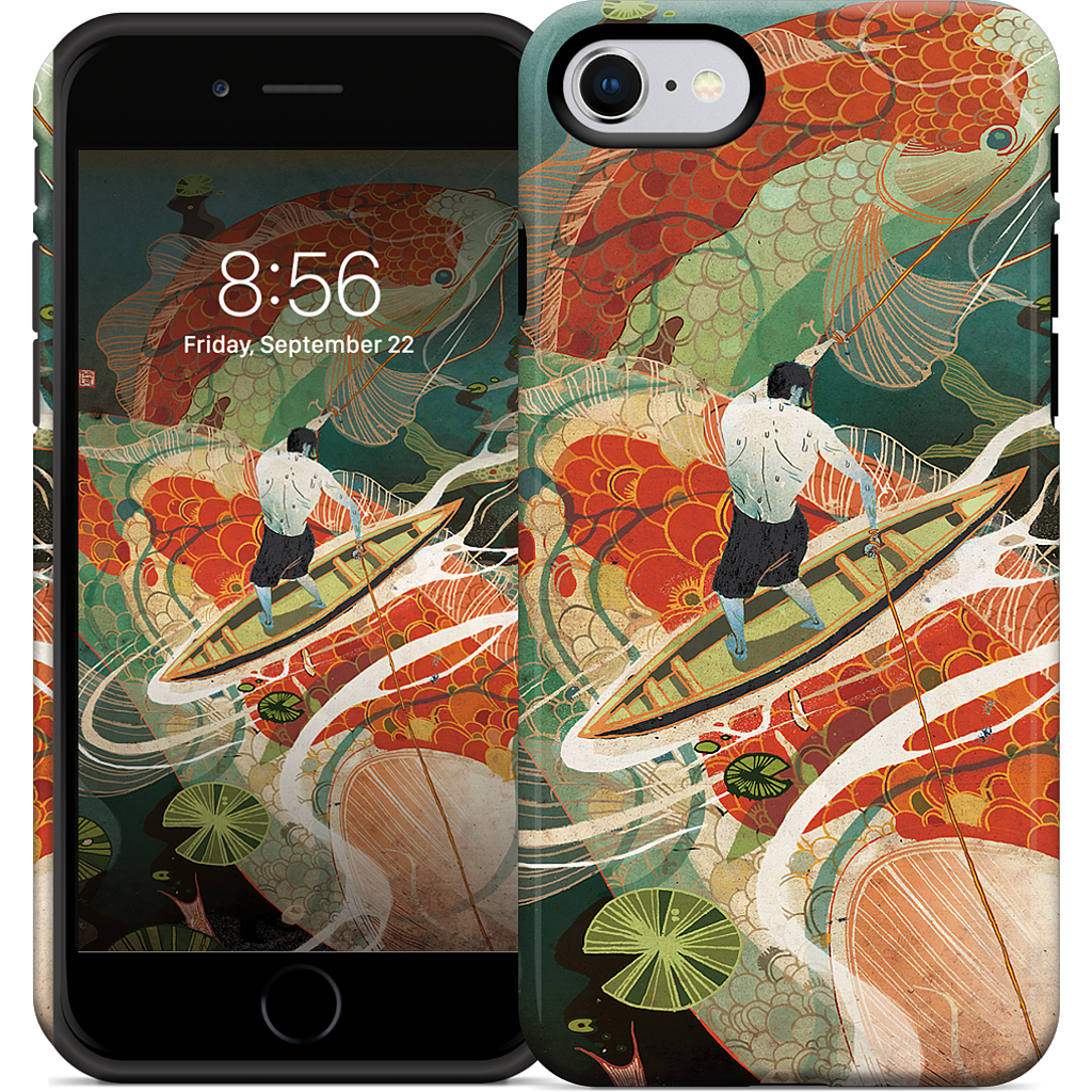 Koi Dance iPhone Case