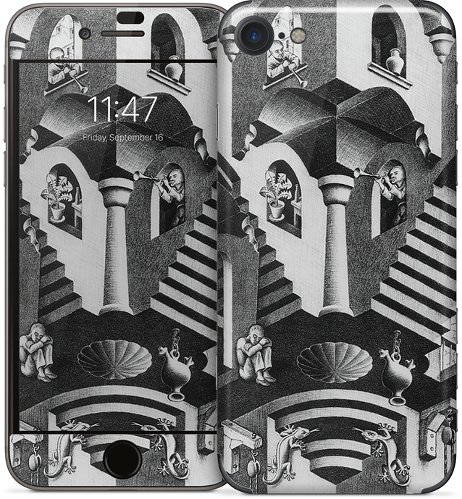 Concave and Convex iPhone Skin