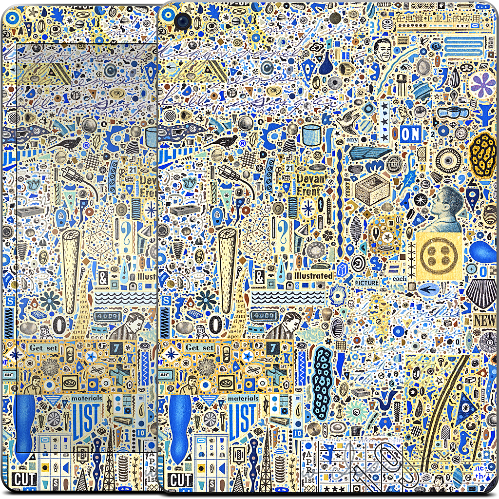 Particulates iPad Skin