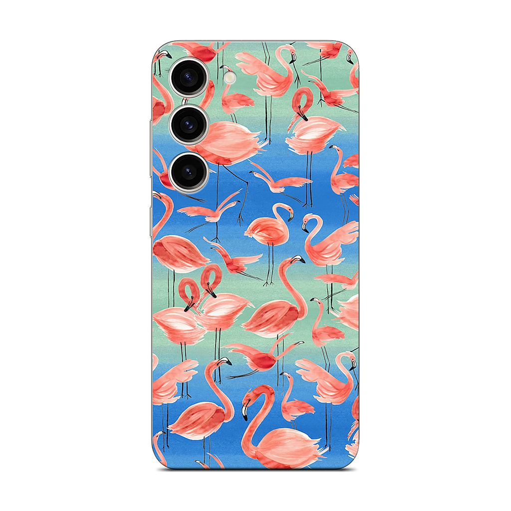 Flamingos Samsung Skin