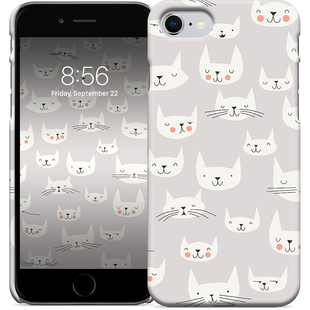 Cat Faces iPhone Case