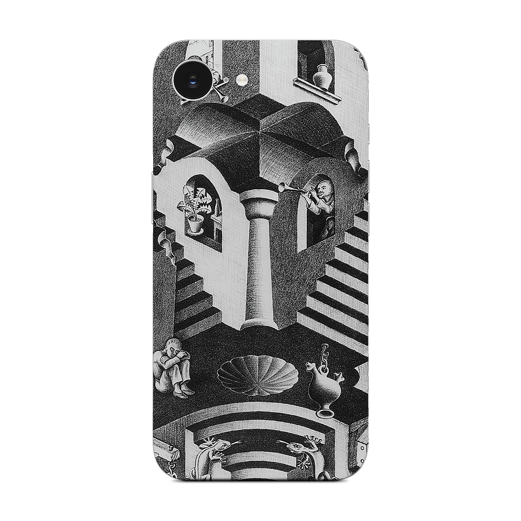 Concave and Convex iPhone Skin