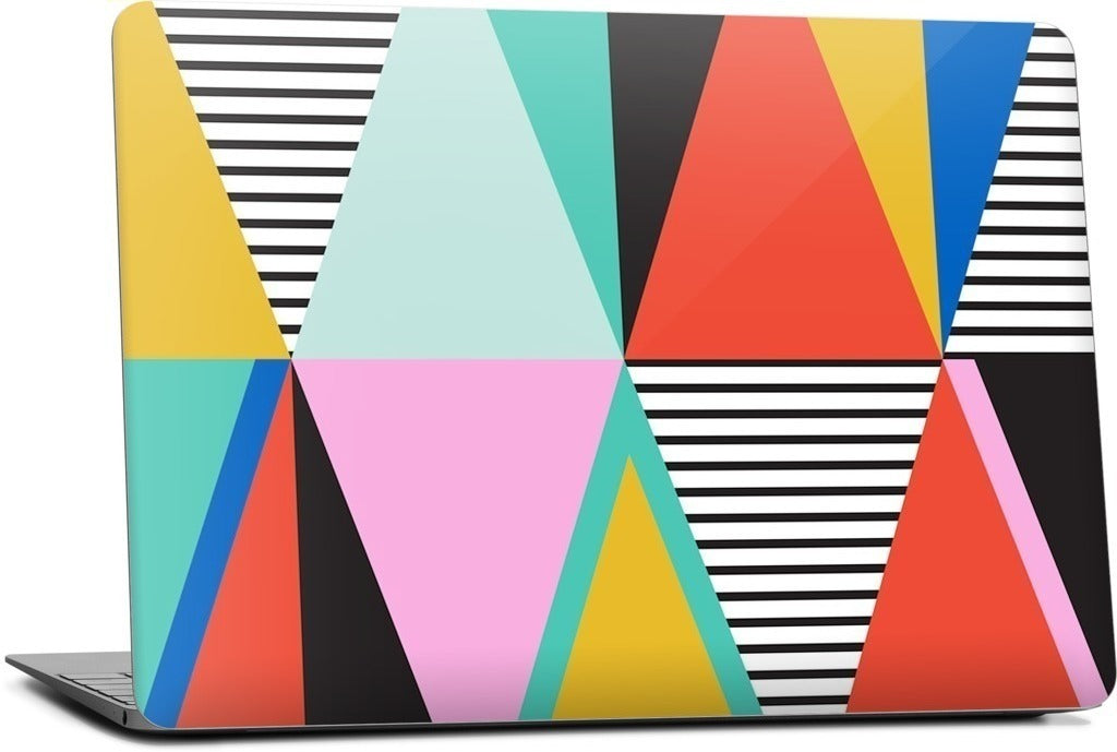 Graphic Triangles MacBook Skin