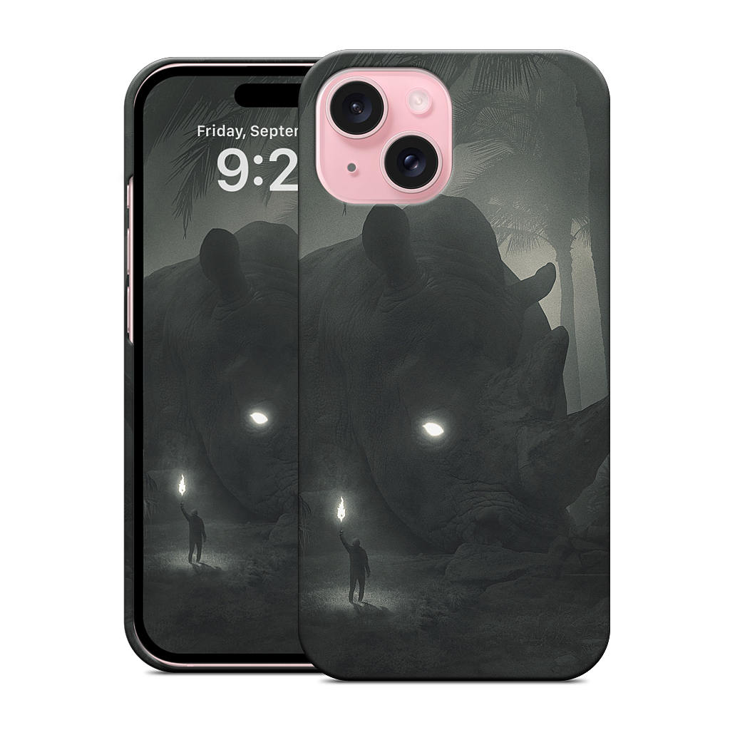 Face of Fear iPhone Case