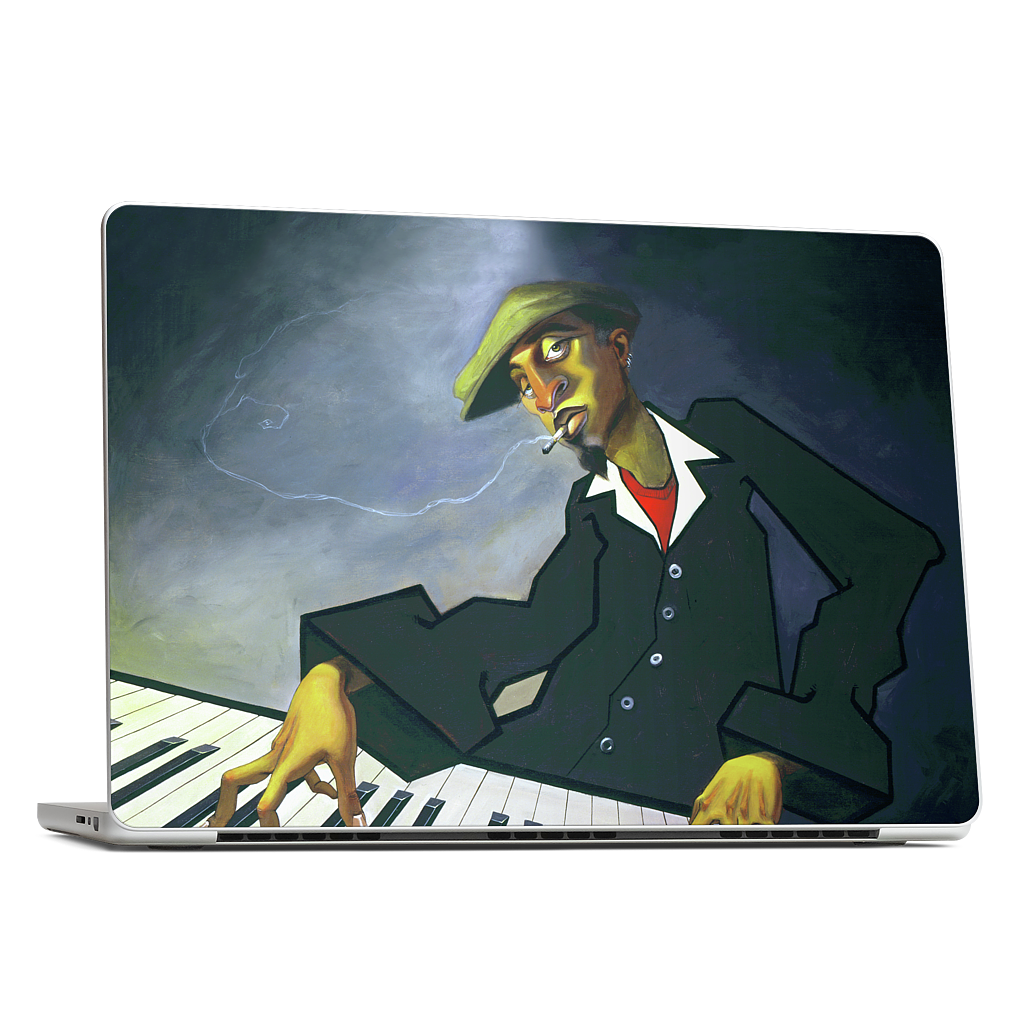 Piano Man II MacBook Skin