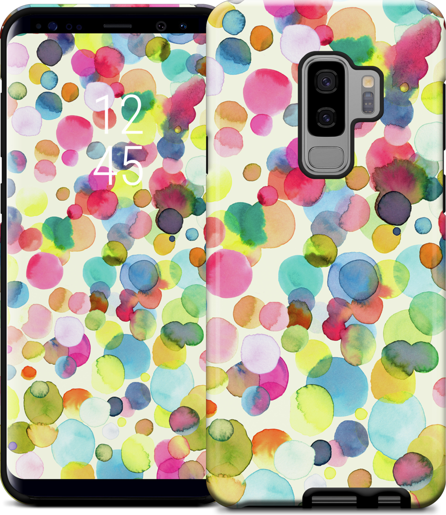 Watercolor Colorful Drops Samsung Case