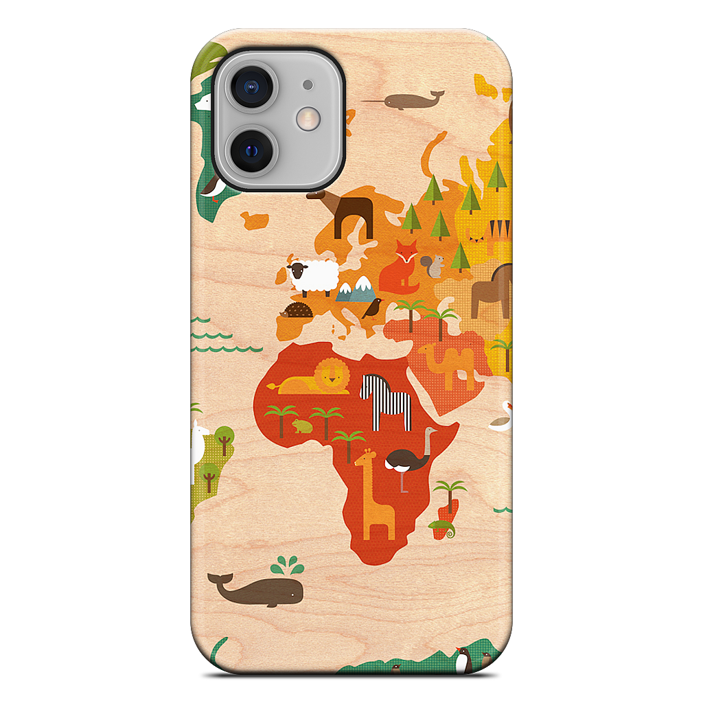 My World iPhone Case