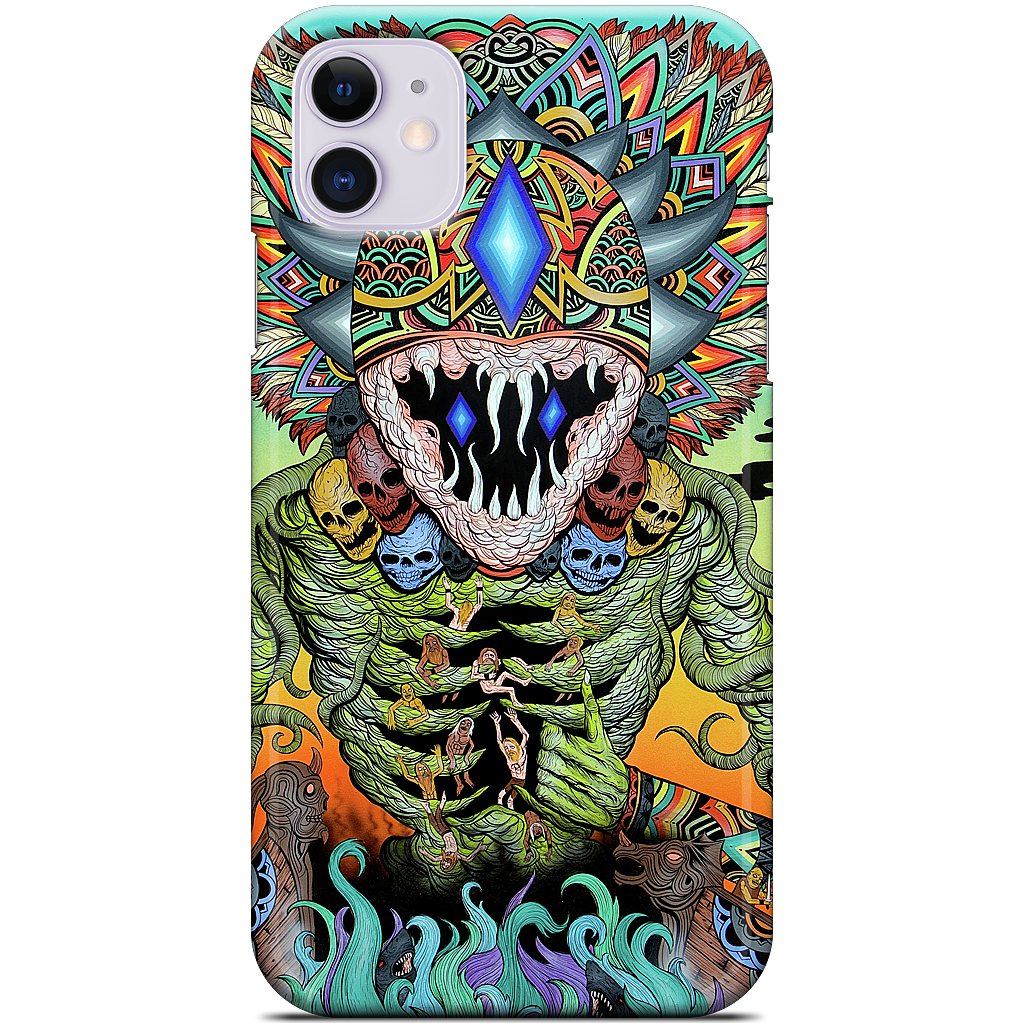 A Gleaming Destroyer iPhone Case