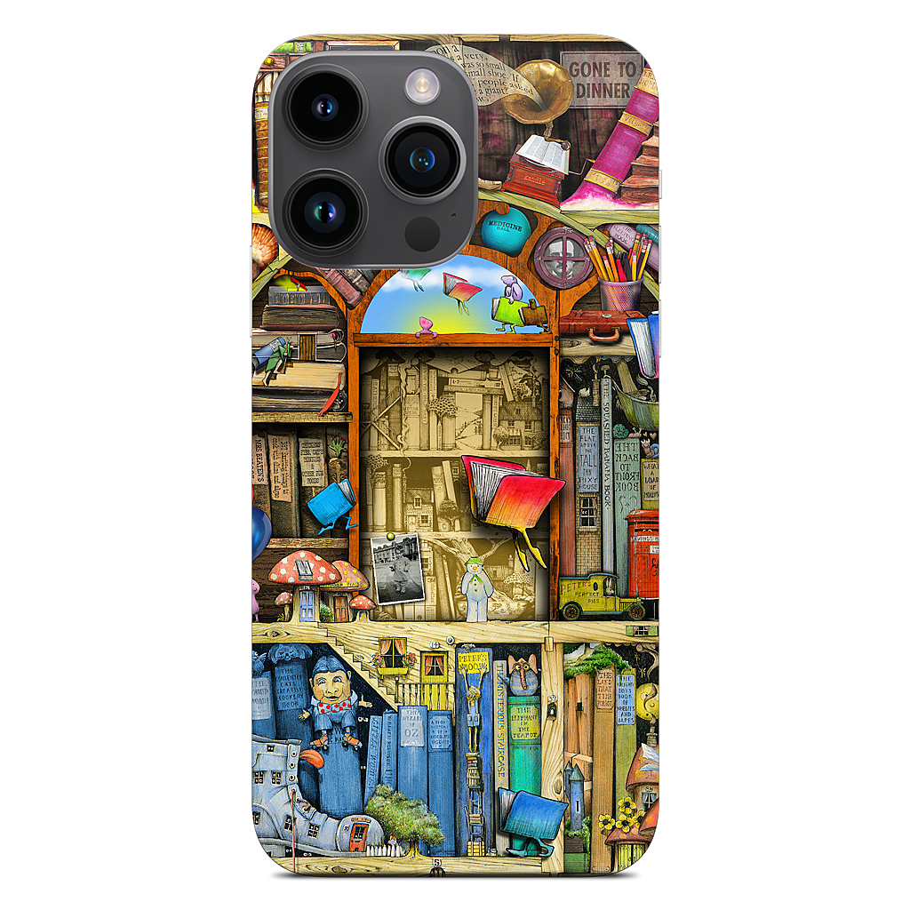Bookshelf 2b iPhone Skin