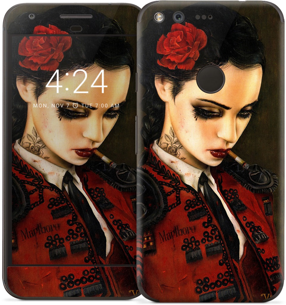 Bull Fight Her Google Phone