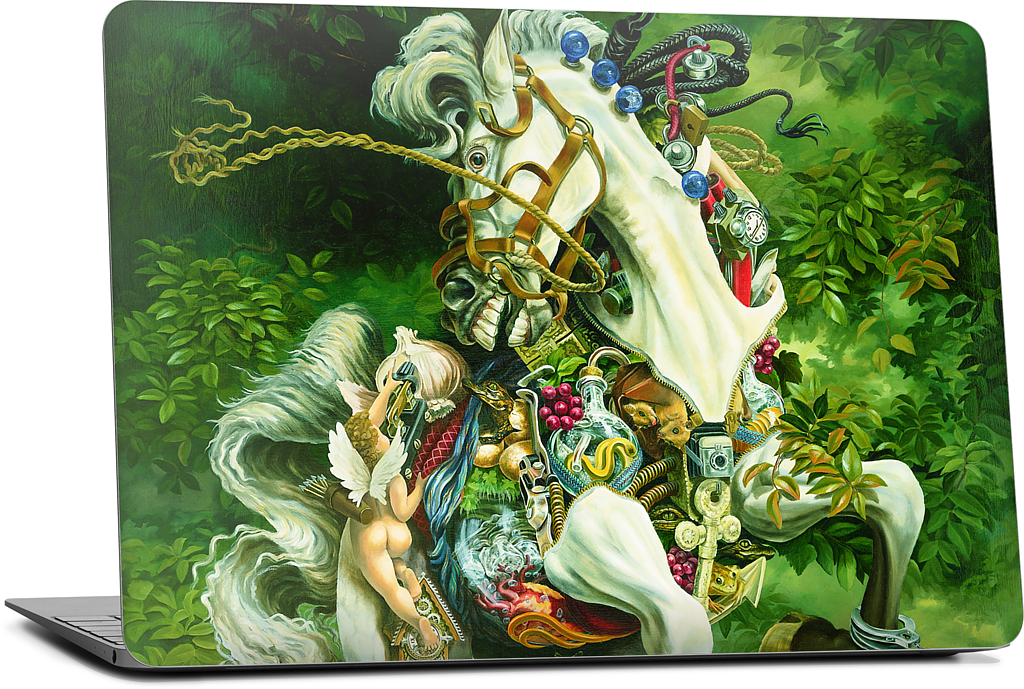 Knee-Jerk Reaction MacBook Skin