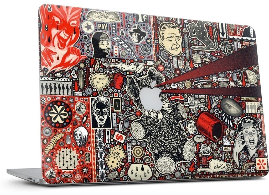 Bust MacBook Skin