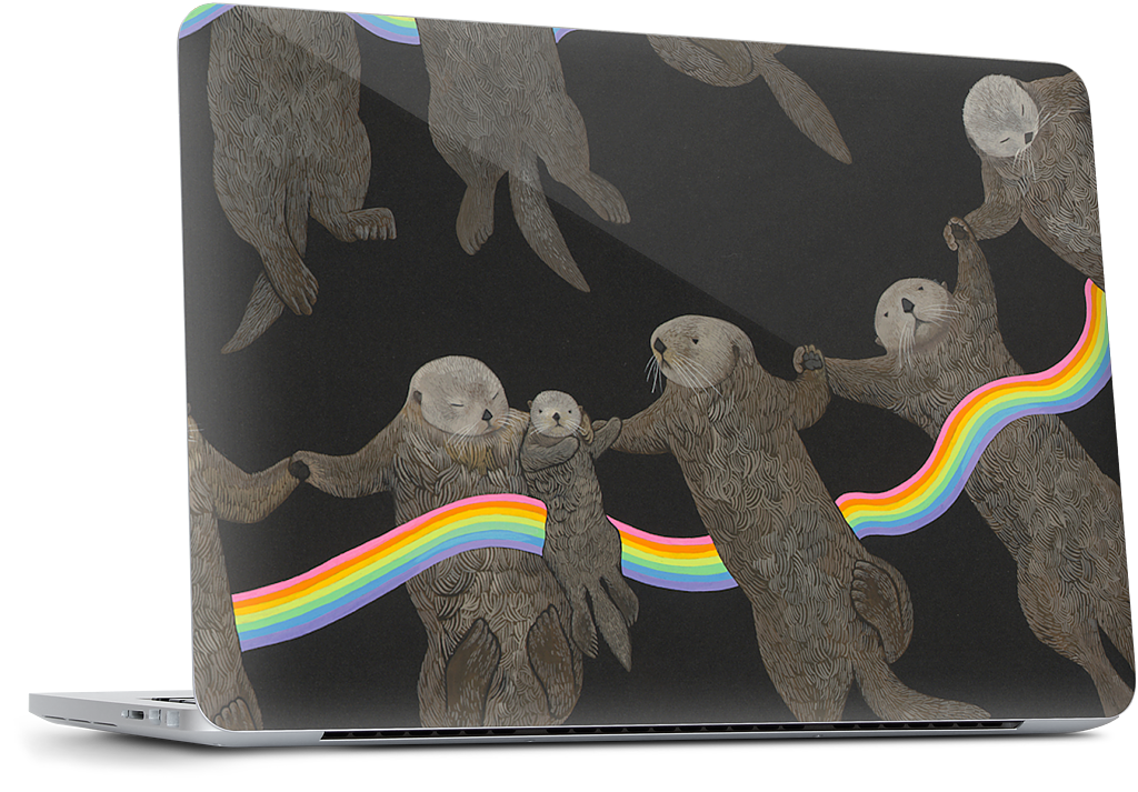 Otter Rings MacBook Skin