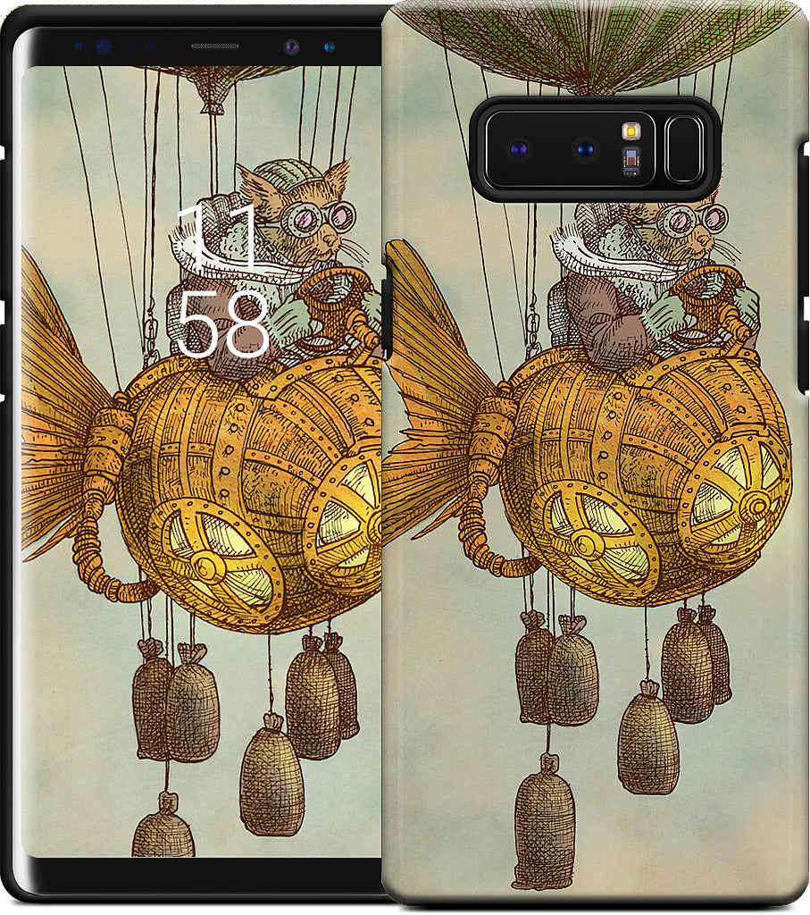 Around The World In A GoldfishFlyer Samsung Case