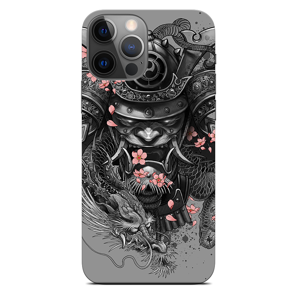 Samurai Dragon iPhone Skin