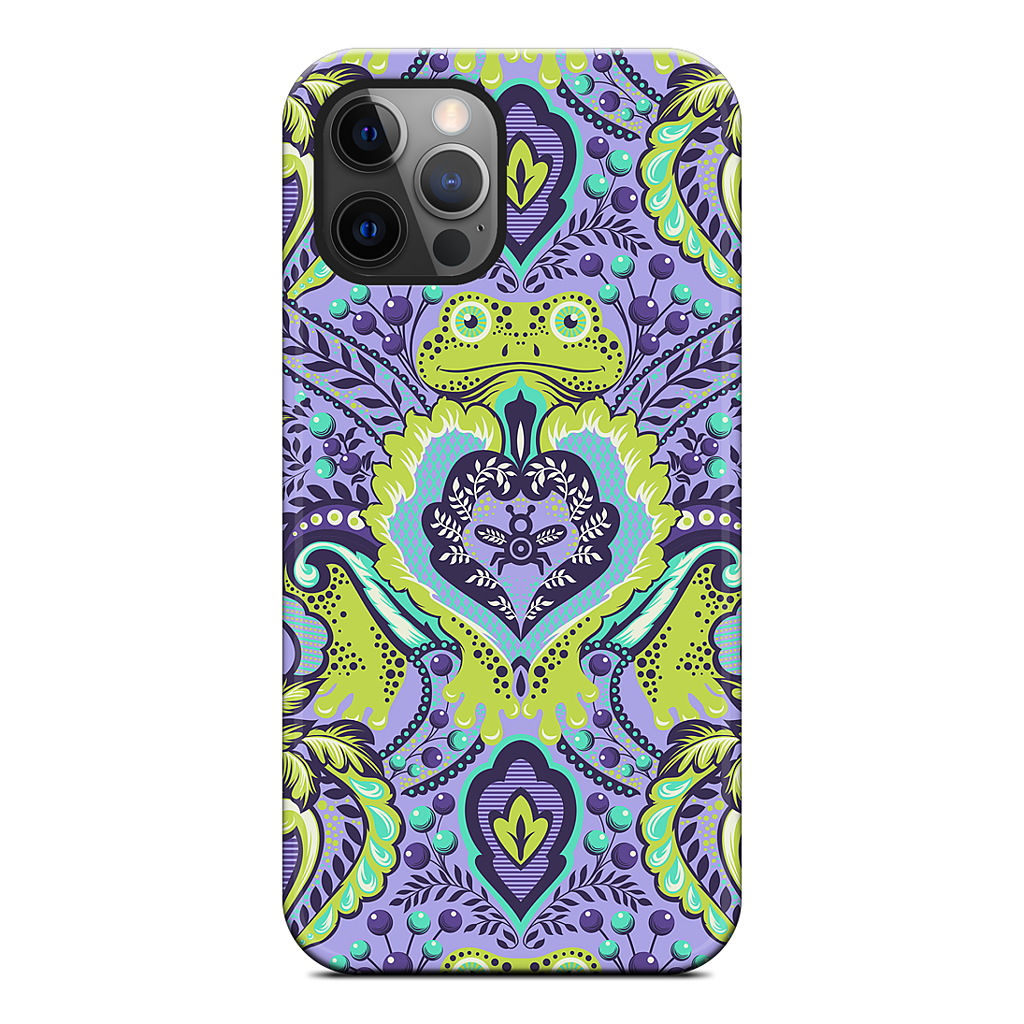 Frog Prince Orchid iPhone Case