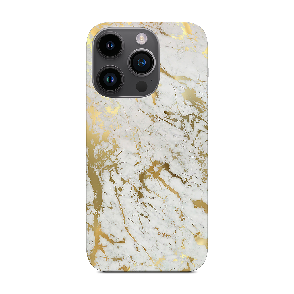 Gold Marble iPhone Skin