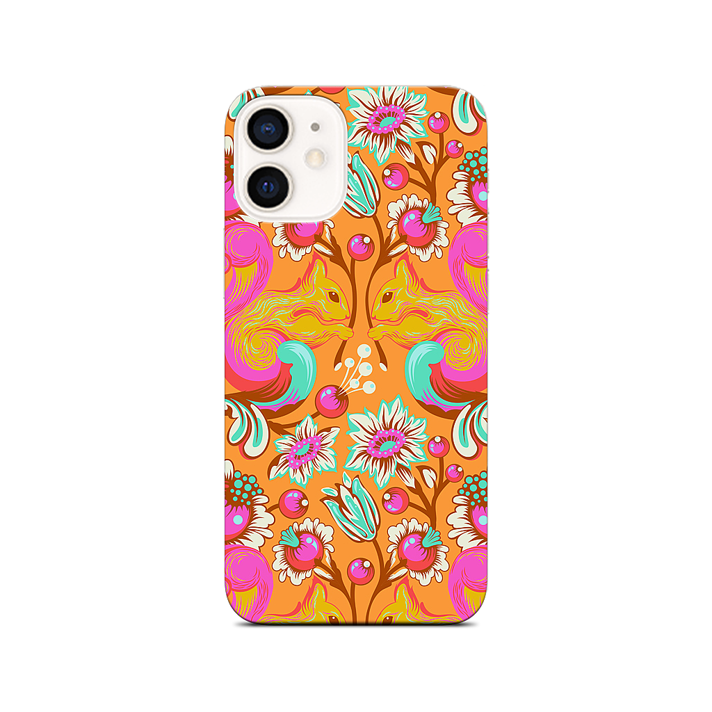 Squirrel Begonia iPhone Skin