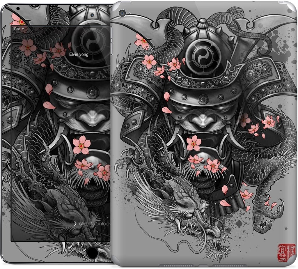 Samurai Dragon iPad Skin