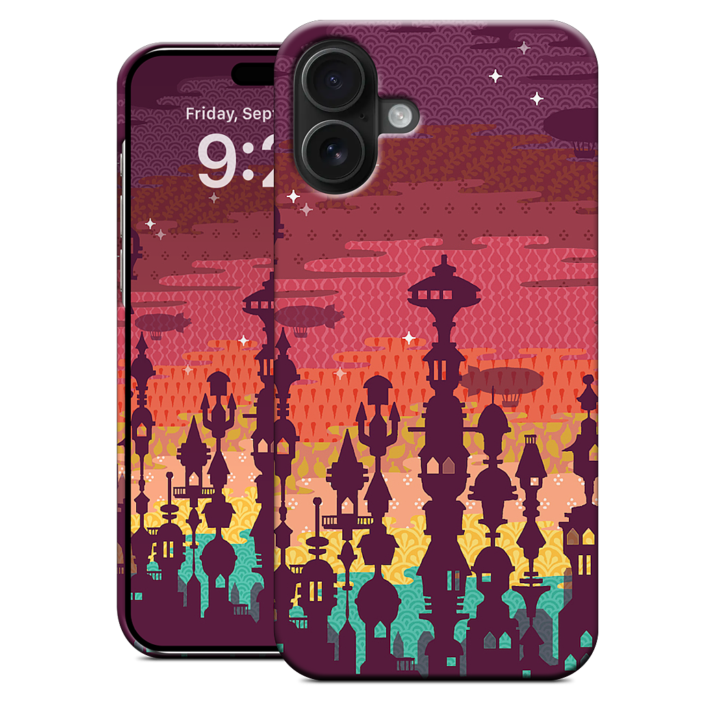 Meet Me After Sunset iPhone Case