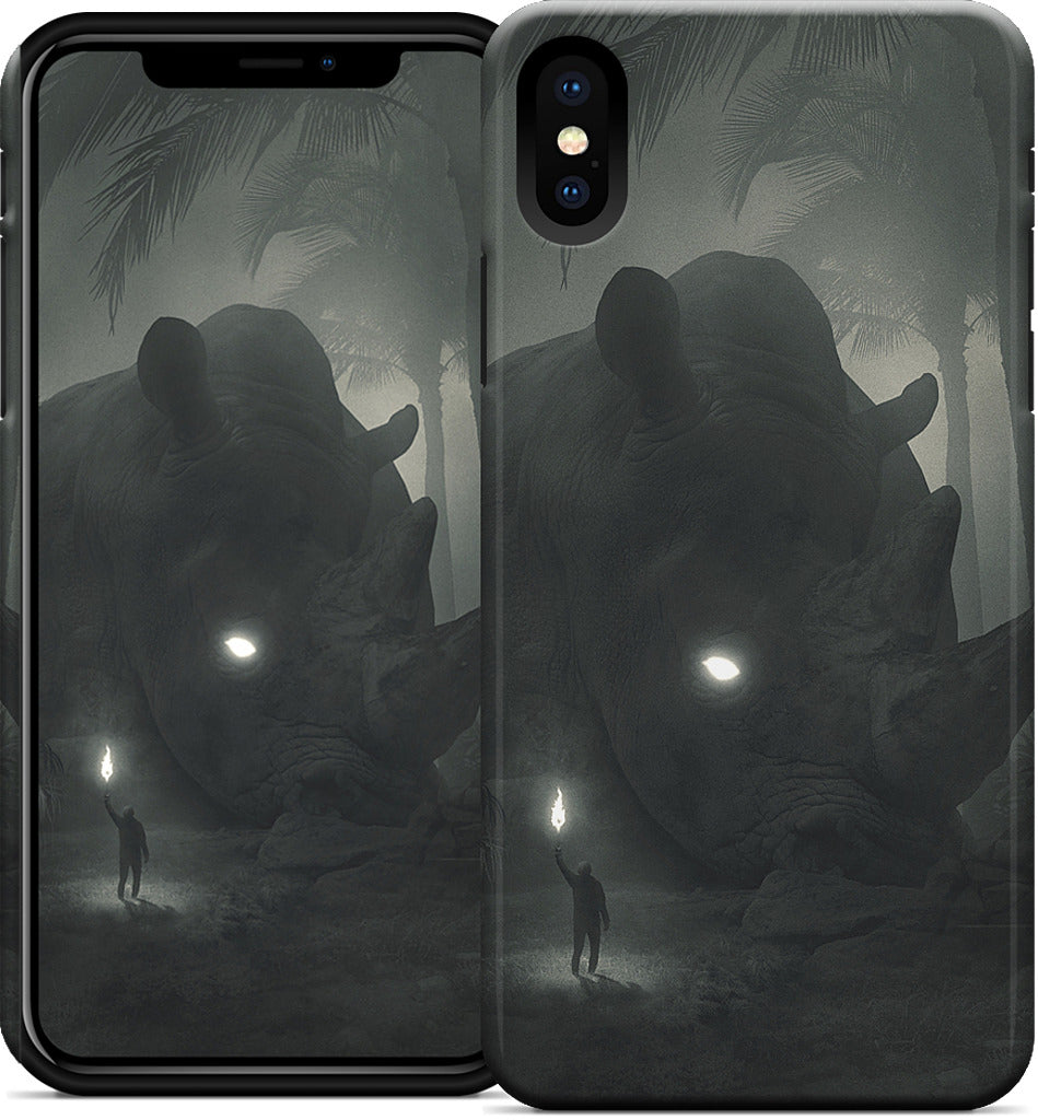 Face of Fear iPhone Case