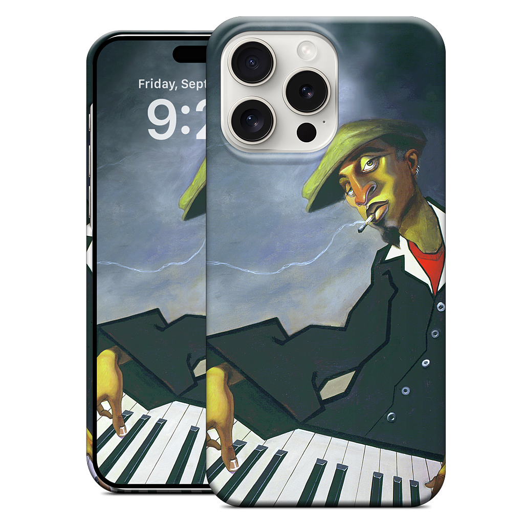 Piano Man II iPhone Case