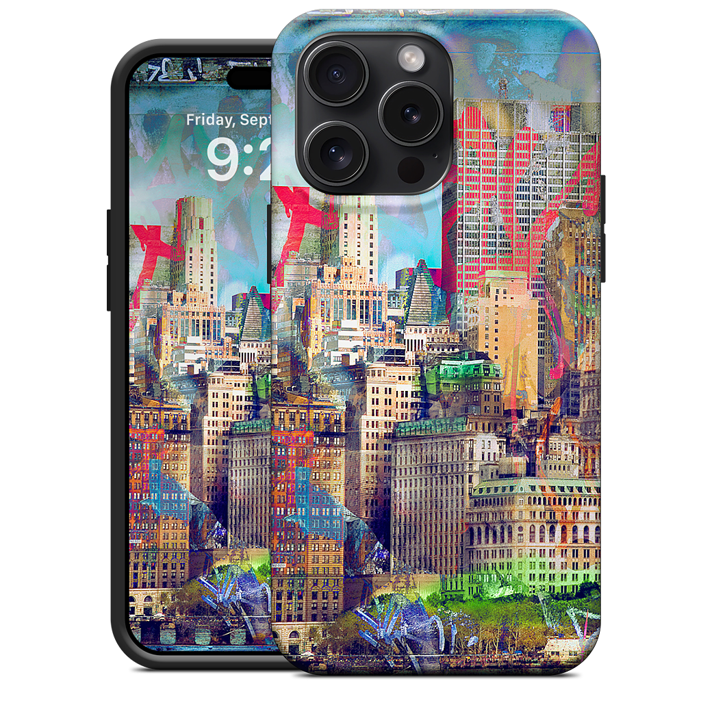 Graffiti Skyline iPhone Case