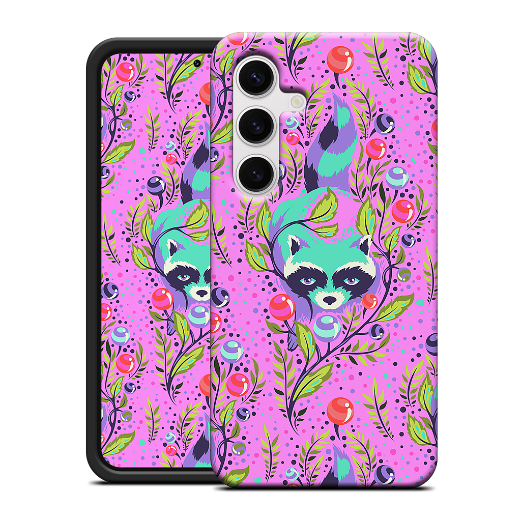 Raccoon Fuchsia Samsung Case