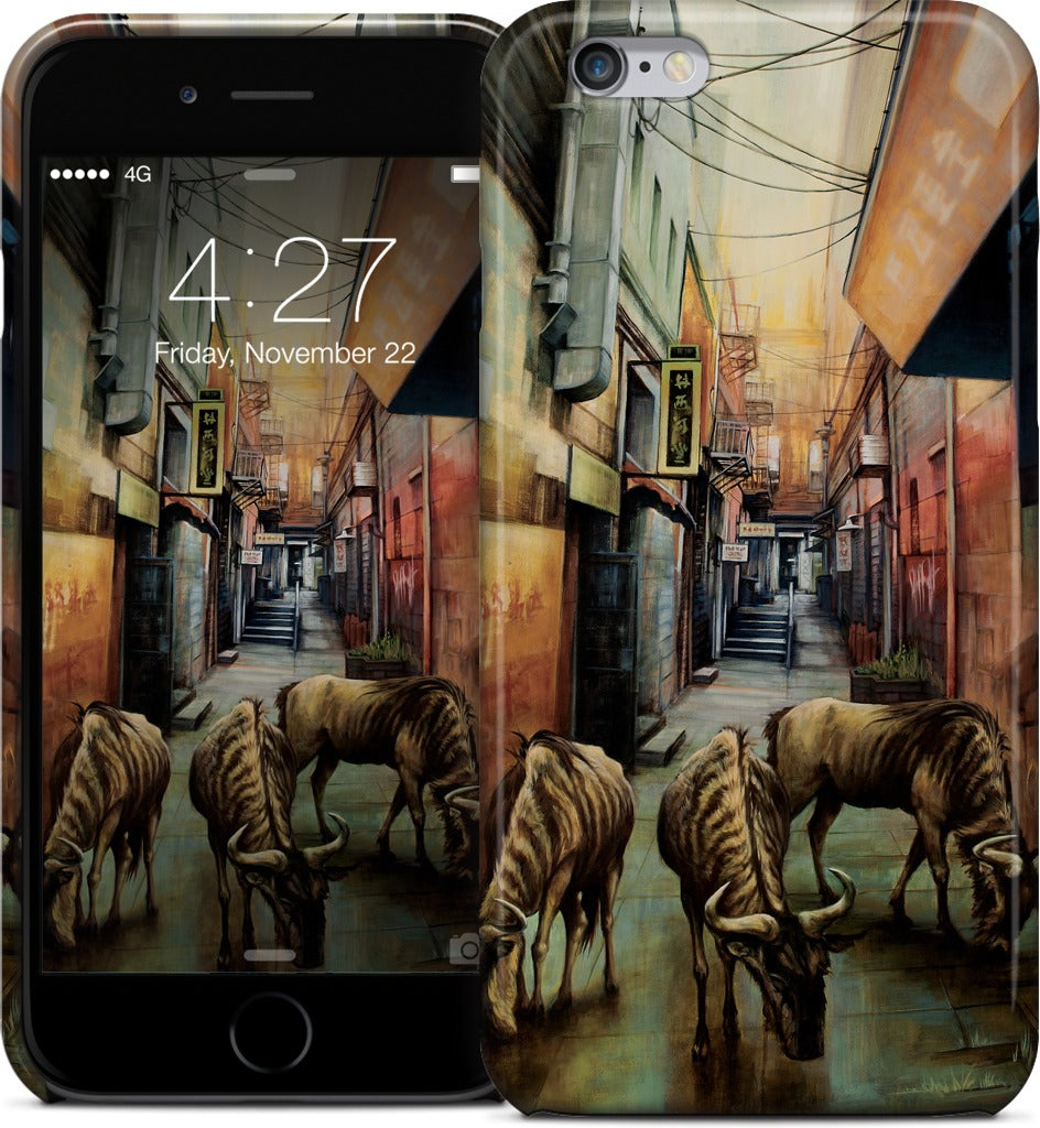 "Street of Three Beasts" -Levinson iPhone Case