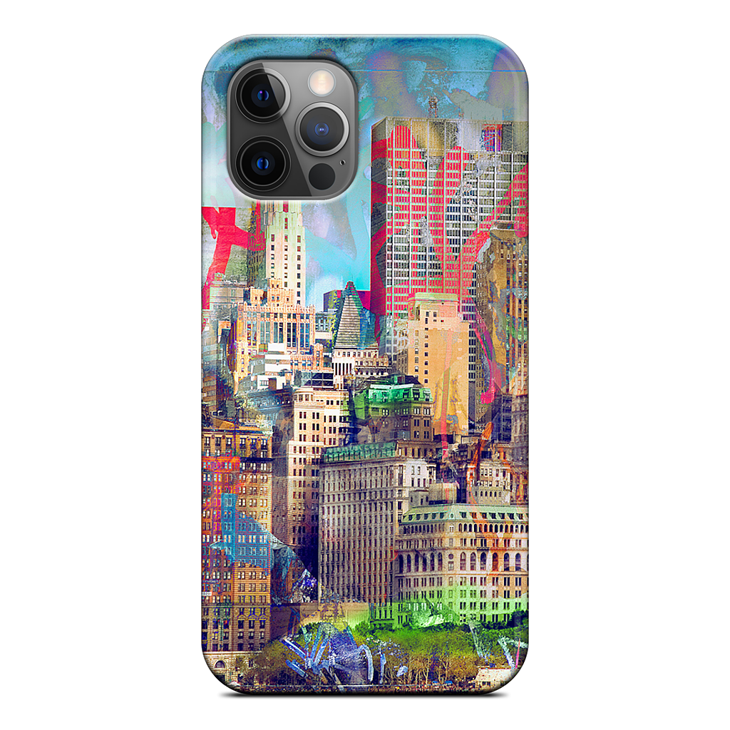 Graffiti Skyline iPhone Case