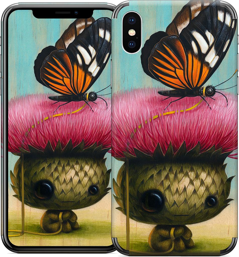Mr. McPrickles iPhone Skin