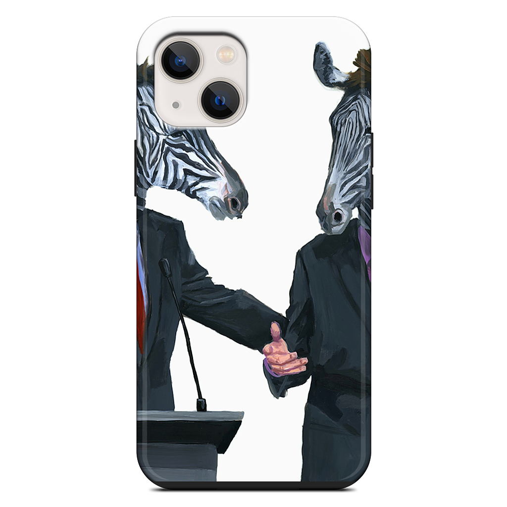 Education, The Commerce And Let's See... iPhone Case