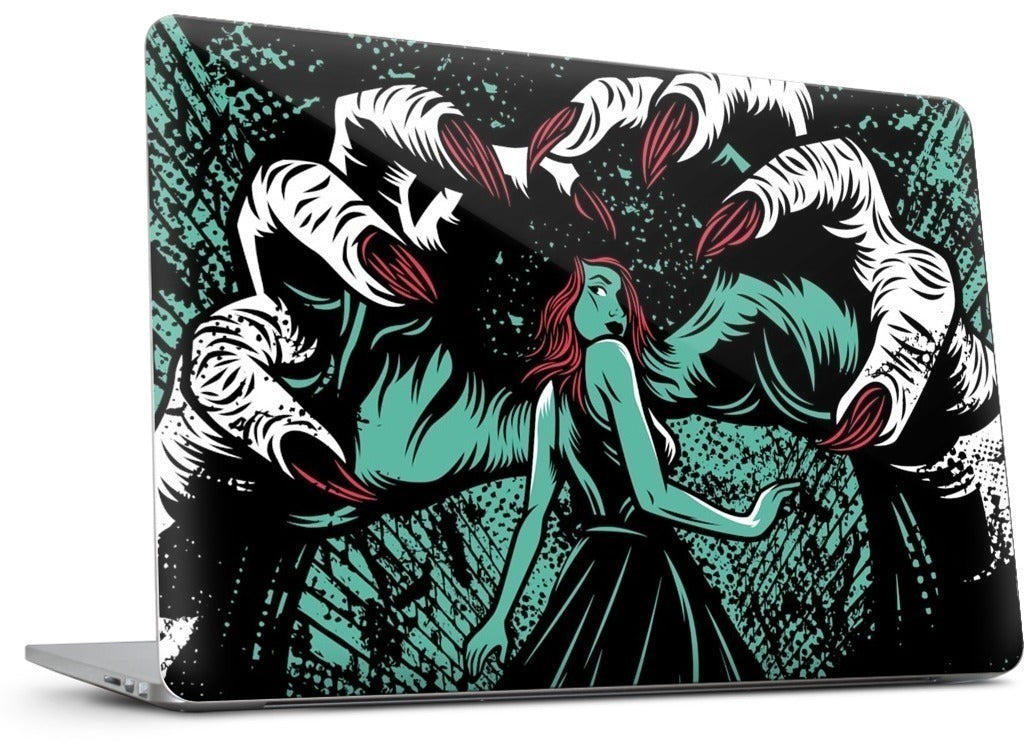 Molly vs The Zombie MacBook Skin