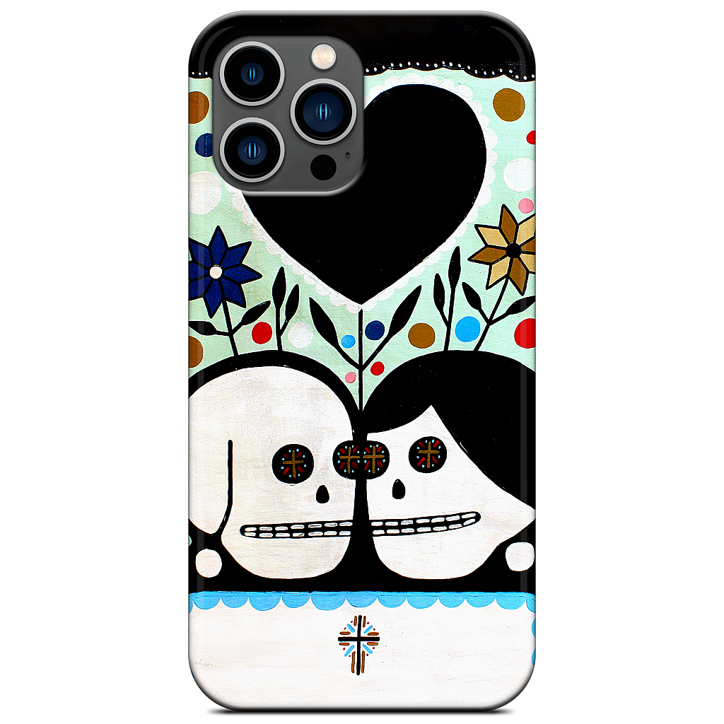 In The Garden With My Love iPhone Case