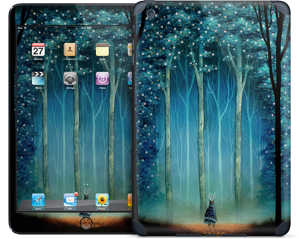 Cathedral of the Forest Deep iPad Skin