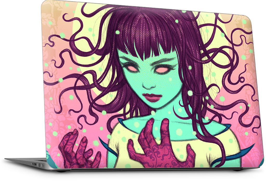 In The Absence Of Gravity MacBook Skin