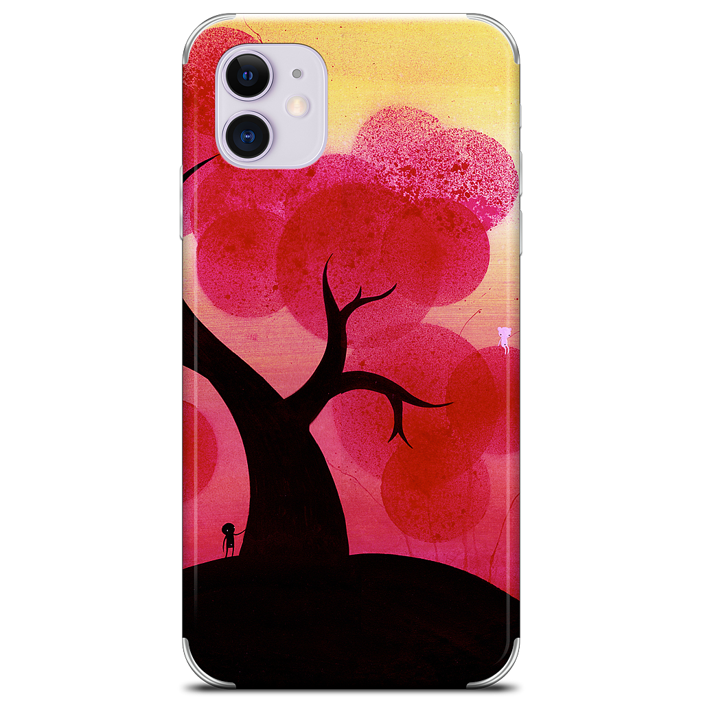 Red Blossoms iPhone Skin