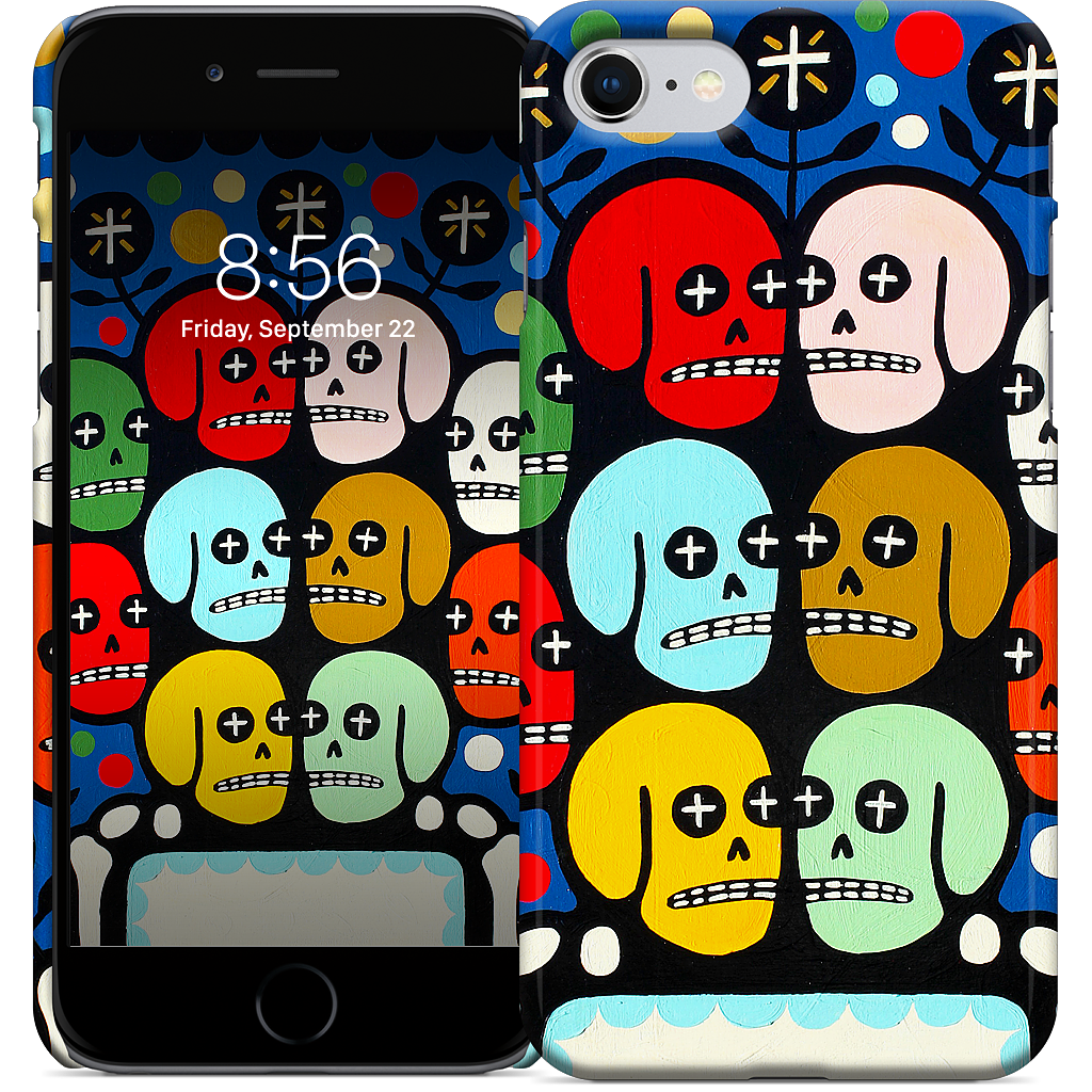 The Many Colors Of Death iPhone Case