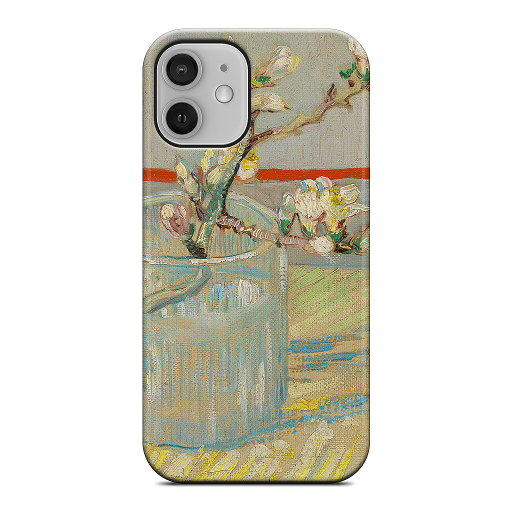 Spring of Flowering Almond in a Glass iPhone Case