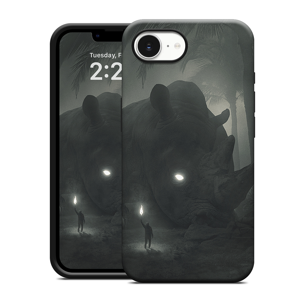 Face of Fear iPhone Case