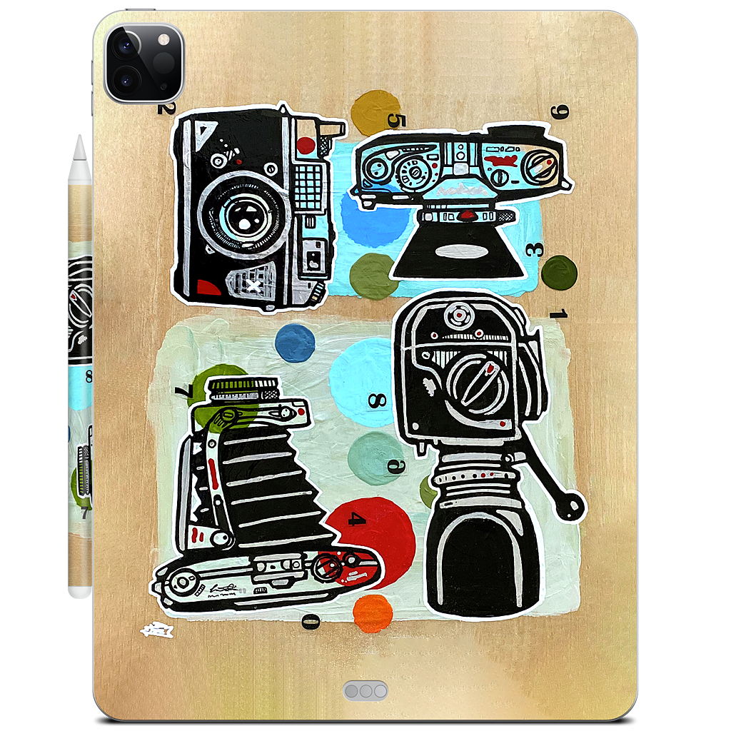 Watch It Happen iPad Skin