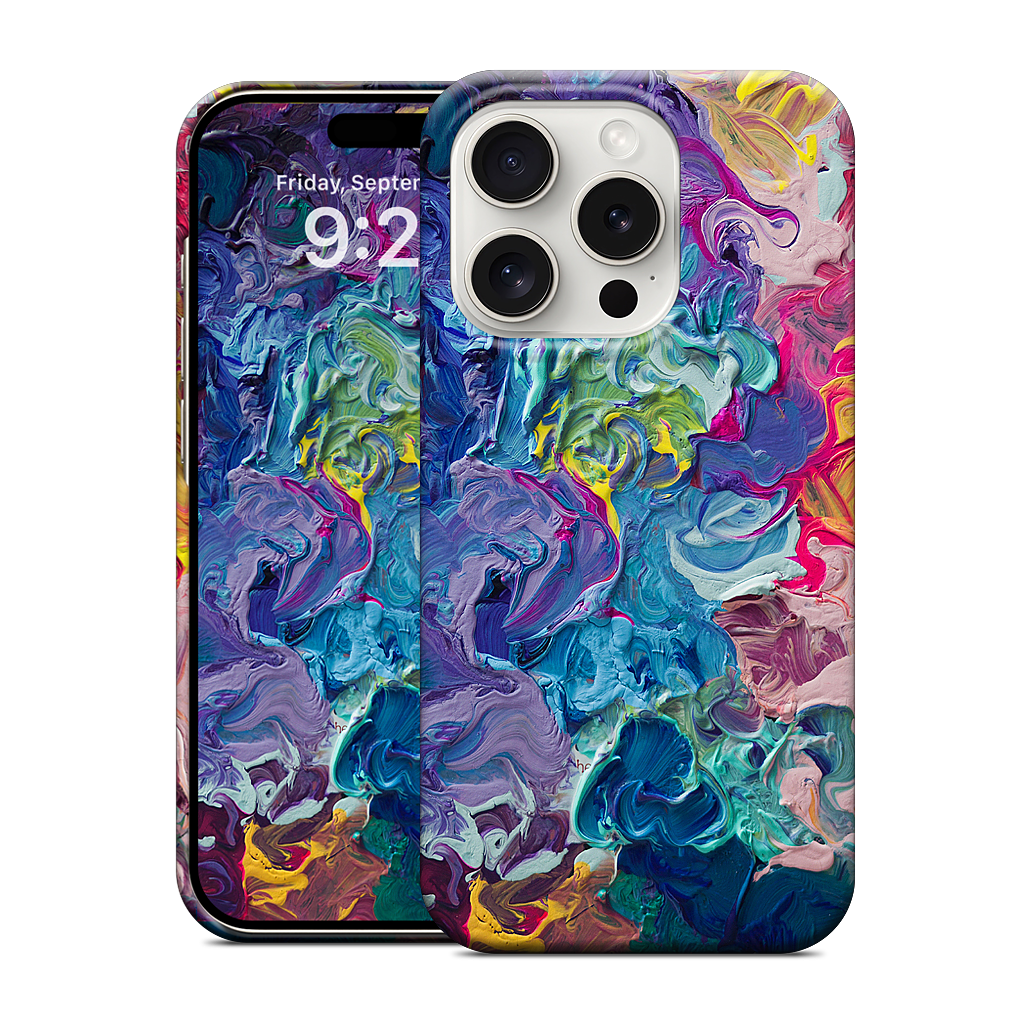 Rainbow Flow Abstract iPhone Case