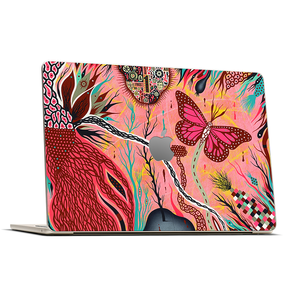 The Pink Opaque MacBook Skin