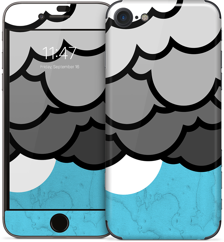 Morning Blues iPhone Skin