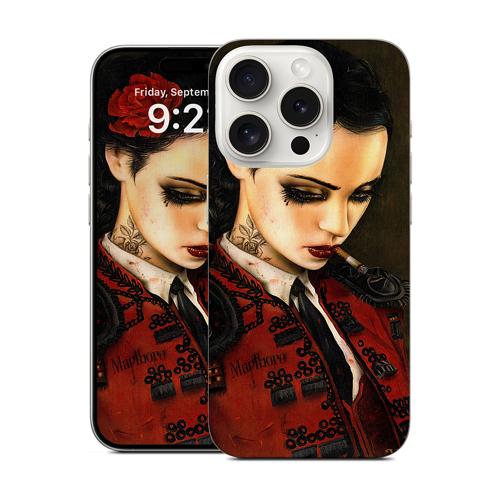 Bull Fight Her iPhone Skin