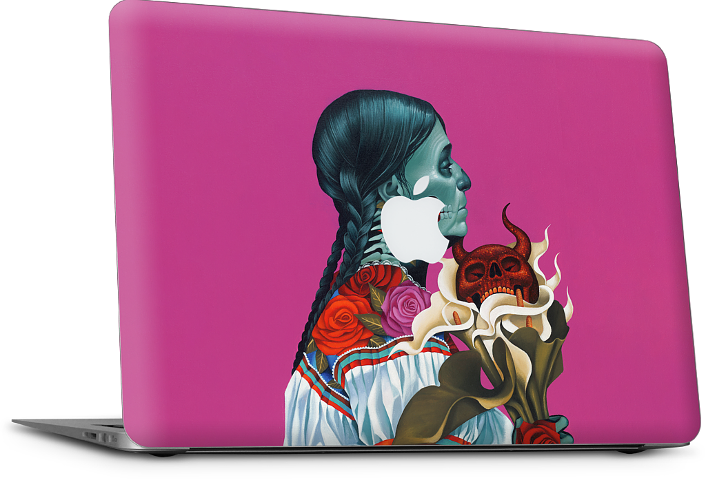 Rosa MacBook Skin