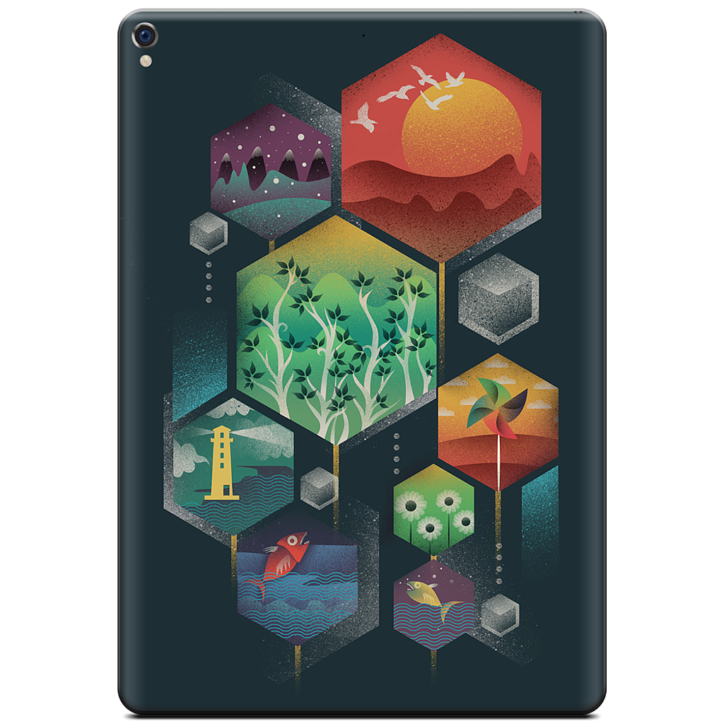 Geometrical Wonders iPad Skin